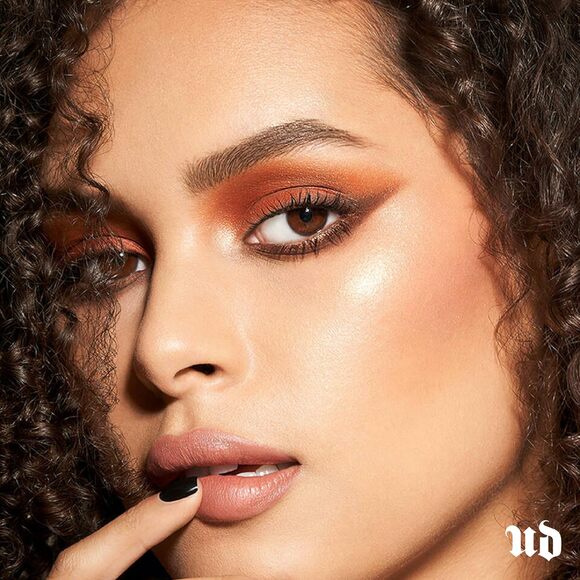 Urban Decay Naked Heat Eyeshadow Palette Warm Amber Matte Shimmer Shades - Picture 5 of 7